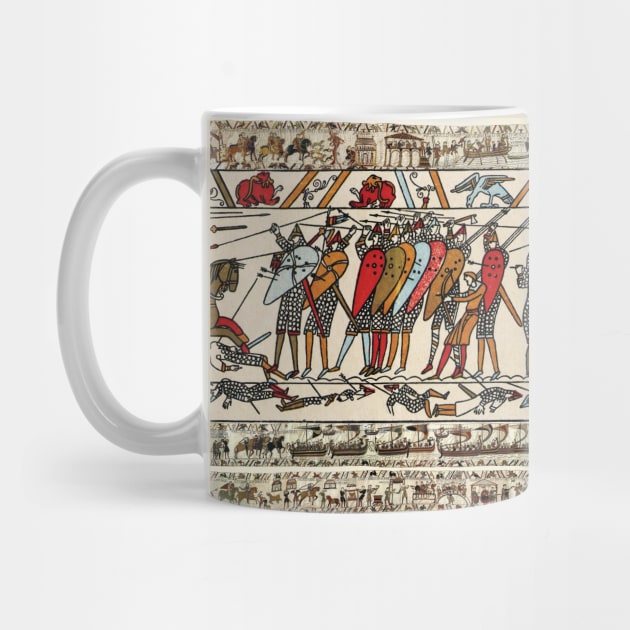 THE BAYEUX TAPESTRY ,BATTLE OF HASTINGS ,NORMAN KNIGHTS by BulganLumini